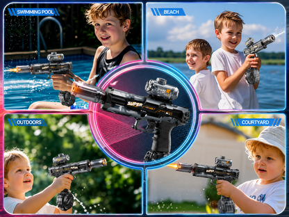 SWIPE LIGHT WATER GUN FOR KIDS