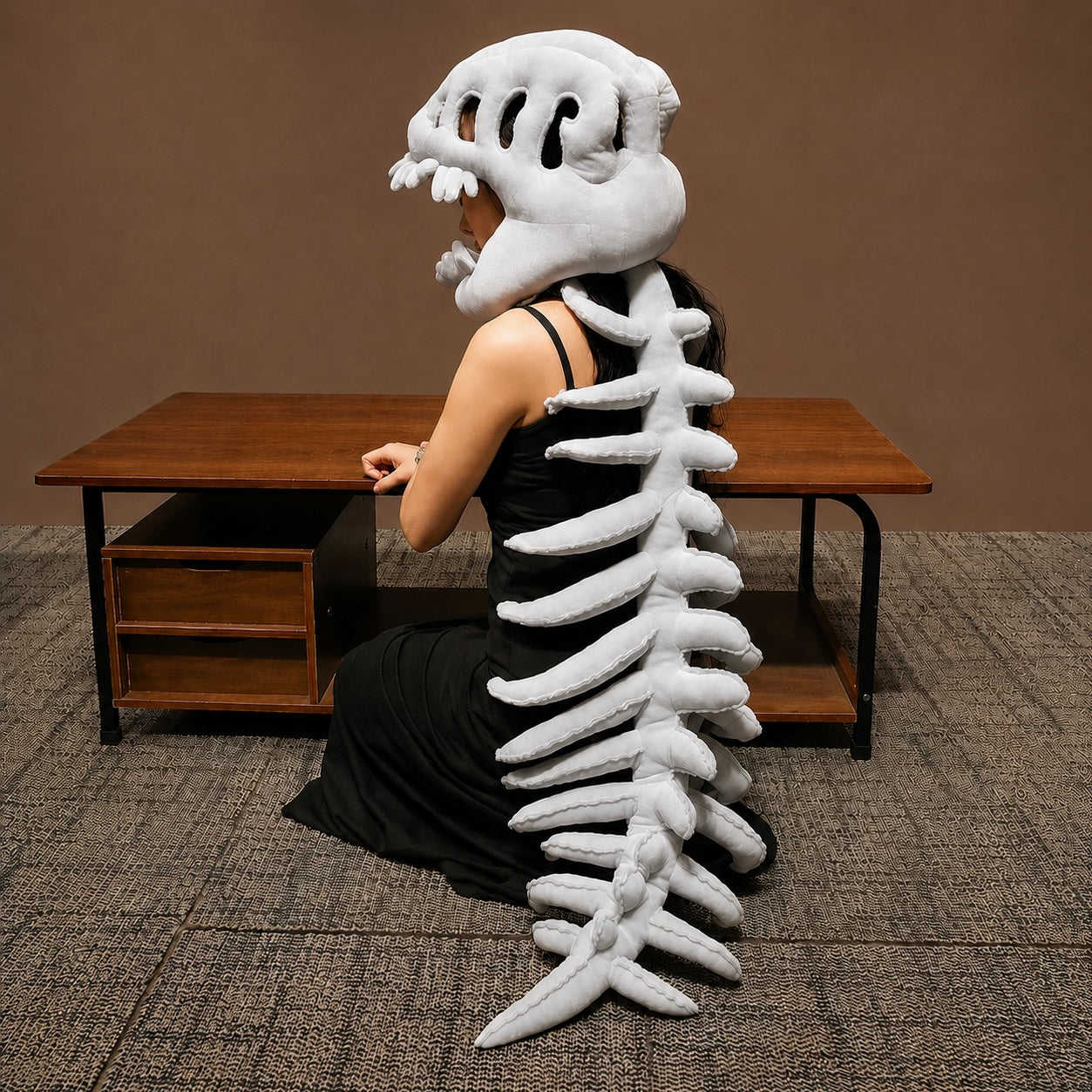 SWIPE 3 D DINOSAUR SKELETON COSTUME