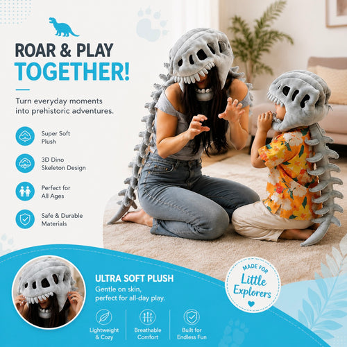SWIPE 3 D DINOSAUR SKELETON COSTUME