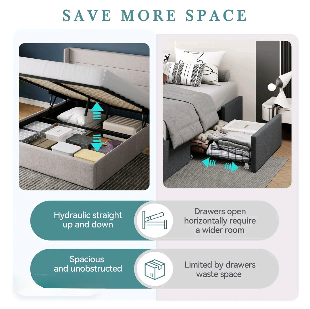 SWIPE STORAGE  BED