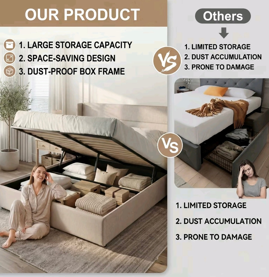 SWIPE STORAGE  BED